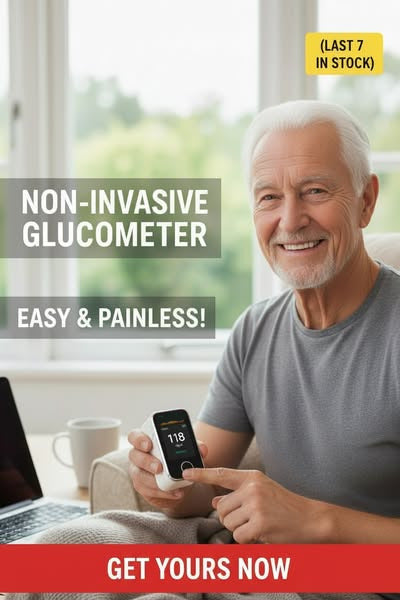 Niet-invasieve bloedsuikermonitor — 5-seconden aflezing | - 99% nauwkeurigheid 8-1