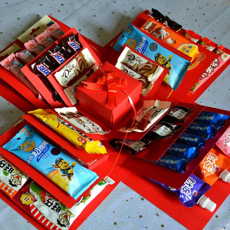 Verrassings-Explosie Geschenkdoos-Kit