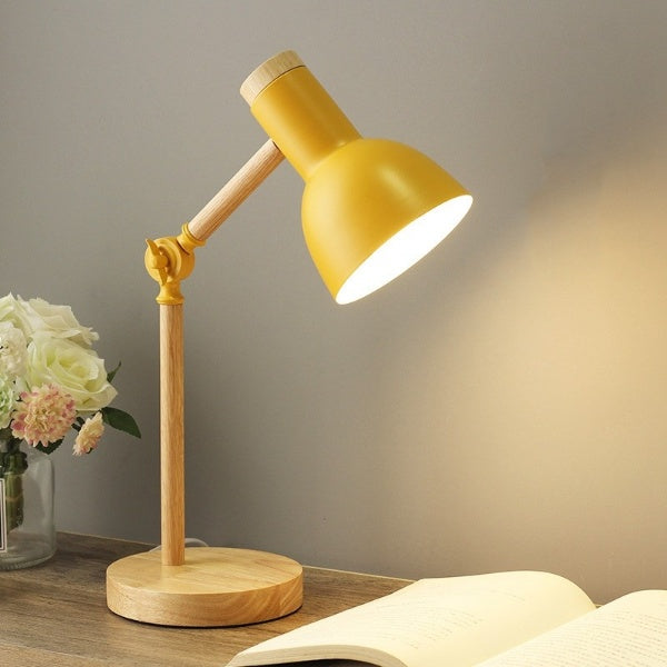 LED Bureau Lamp | Scandinavisch Houten Ontwerp