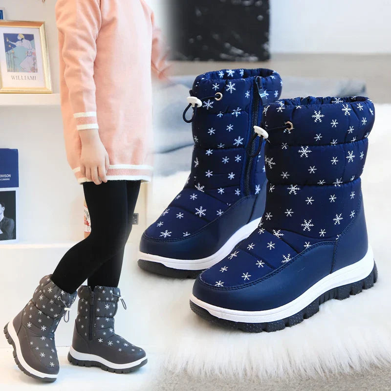 Waterdichte Warme Snowboots voor Meisjes en Vrouwen
