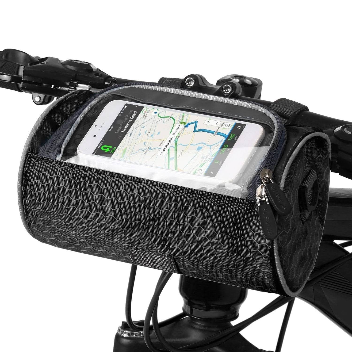 Waterdichte Fietstas Met Telefoonvenster – Verstelbare Stuur Tas