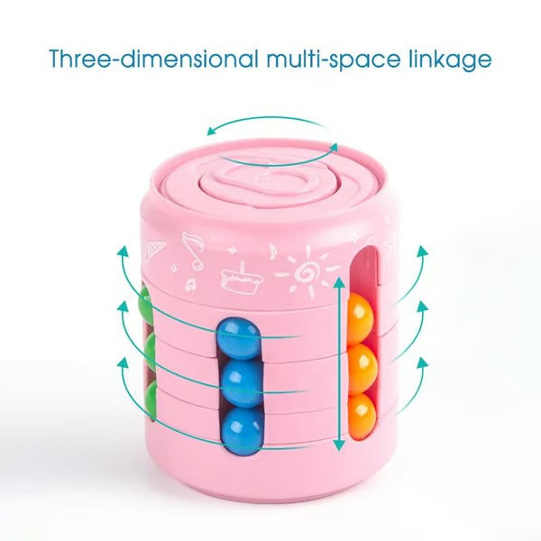 SpinBloc – Multifunctionele dobbelsteen en spinner fidget-speelgoed