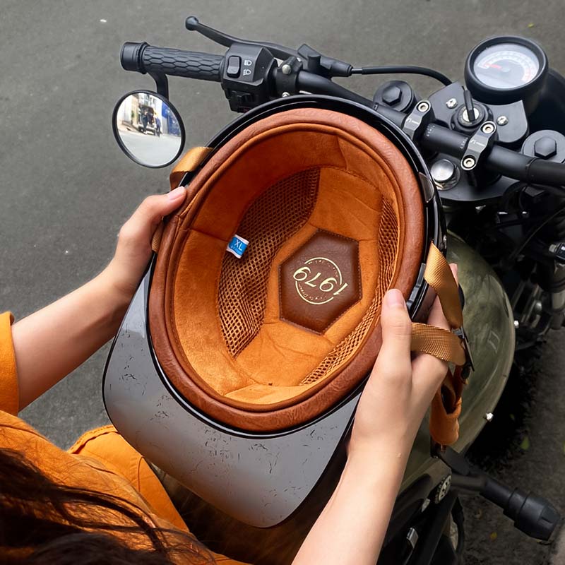 Motorfiets Baseballhelm - DOT-goedgekeurd