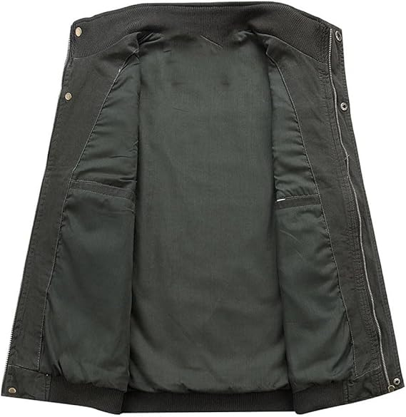 Vintage multi-pocket gilet voor mannen | Mouwloos