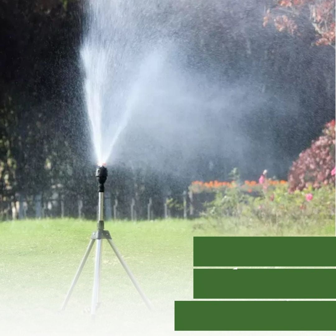 AquaLux 360º Irrigatiestatief | Efficiënte besparing en krachtige druk met cadeau