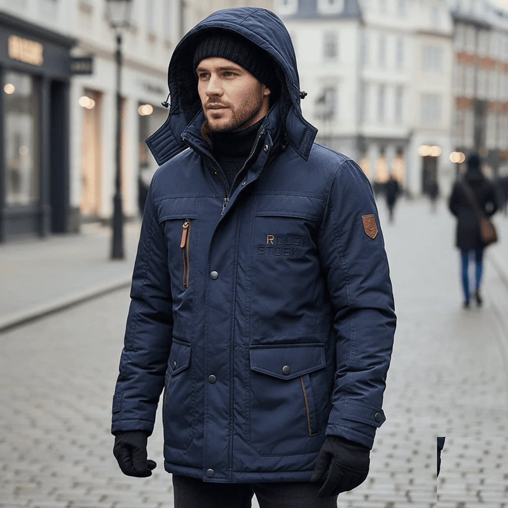 GletsjerKleding – Verwarmende Parka Met Winddichte Fleece Voering