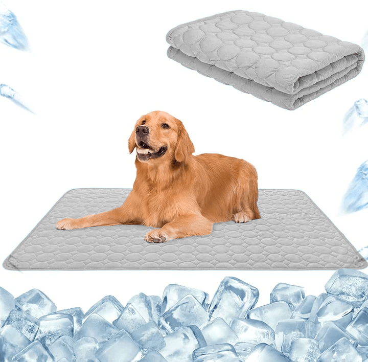FrostPfote Koelmat voor Huisdieren | Zelfkoelend & Niet Giftig | Comfortabel & Stroomvrij