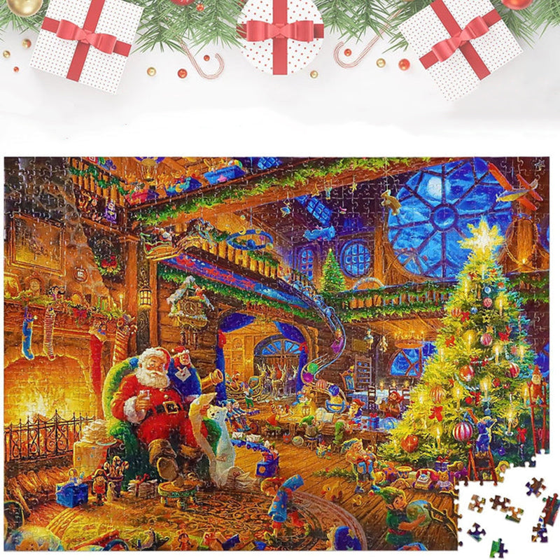 Julepuzzel Adventskalender - 24 Dagen Countdown