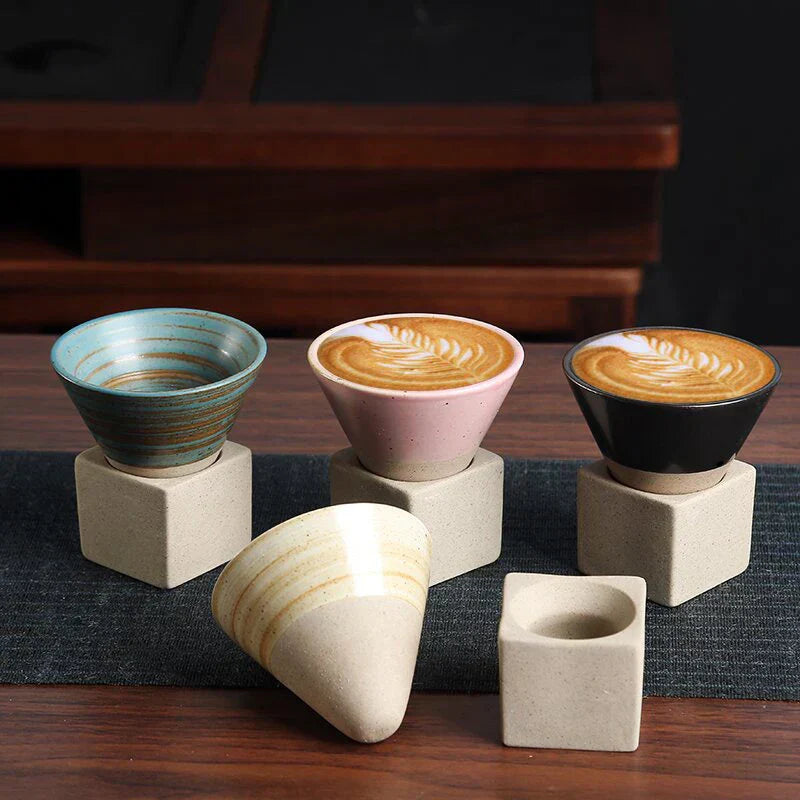 Handgemaakte Japanse koffie- en theekop - ZenCraft