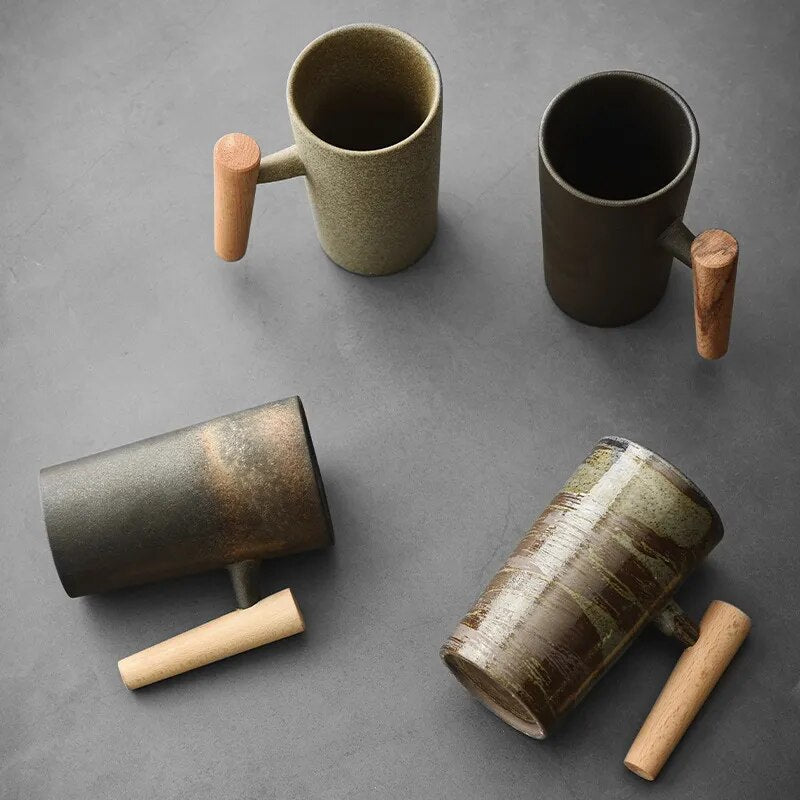 Nordic Latte-koppen met Aardse Ontwerpen – NatureSip