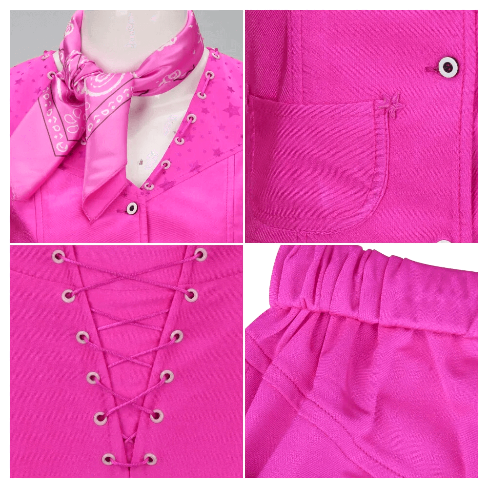 Halloween Kostuum Meisjes Cowgirl Outfit Set Vest