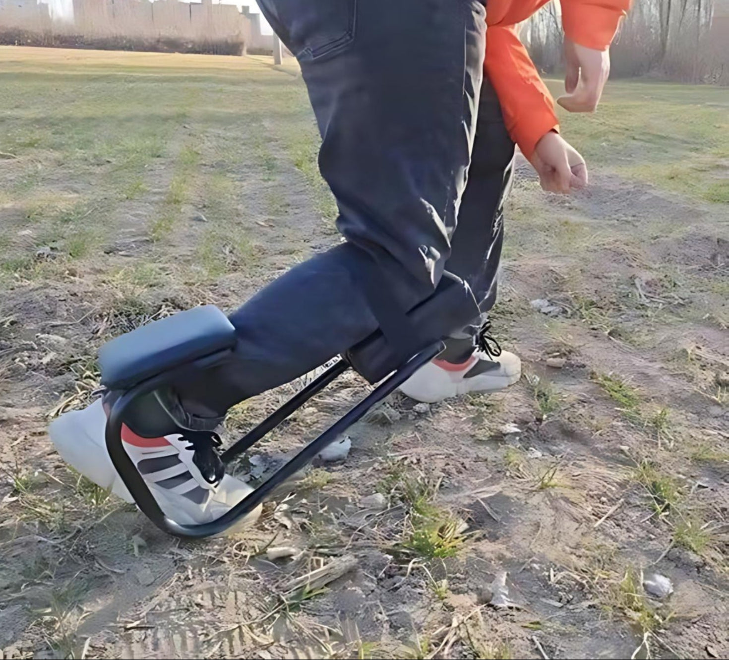 Draagbare Tuinkniebeschermer en Kruk - GardenEase Duo