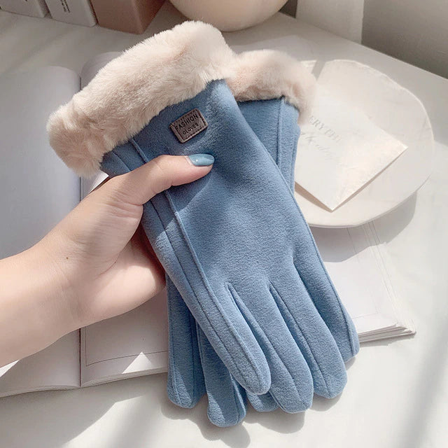 Dameshandschoenen | Warme Winterhandschoenen met Lamsvacht | KuschelHand
