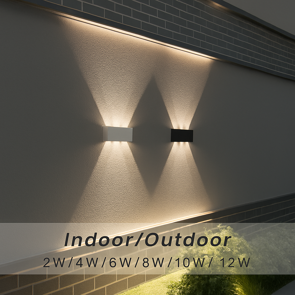 LED Wandlamp Buiten Waterdicht IP65 Binnenwandlamp 4W 6W 8W 10W Tuinlampen Aluminium Slaapkamer Woonkamer Trapverlichting