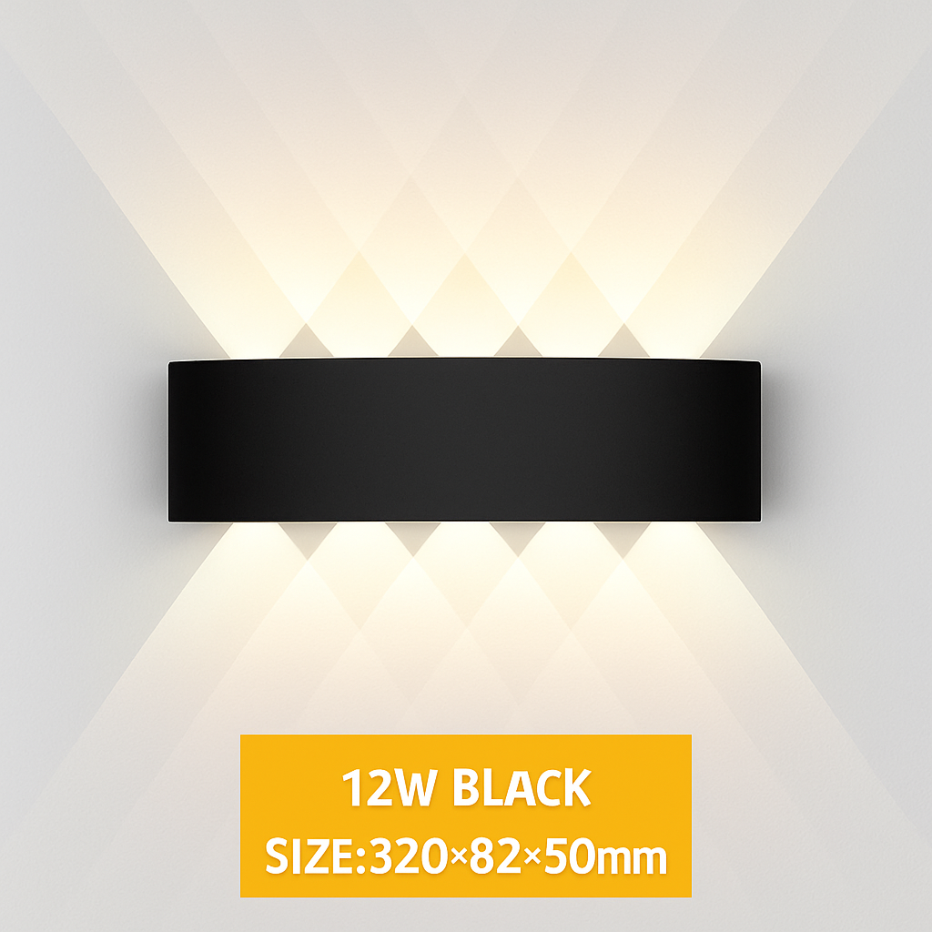 LED Wandlamp Buiten Waterdicht IP65 Binnenwandlamp 4W 6W 8W 10W Tuinlampen Aluminium Slaapkamer Woonkamer Trapverlichting
