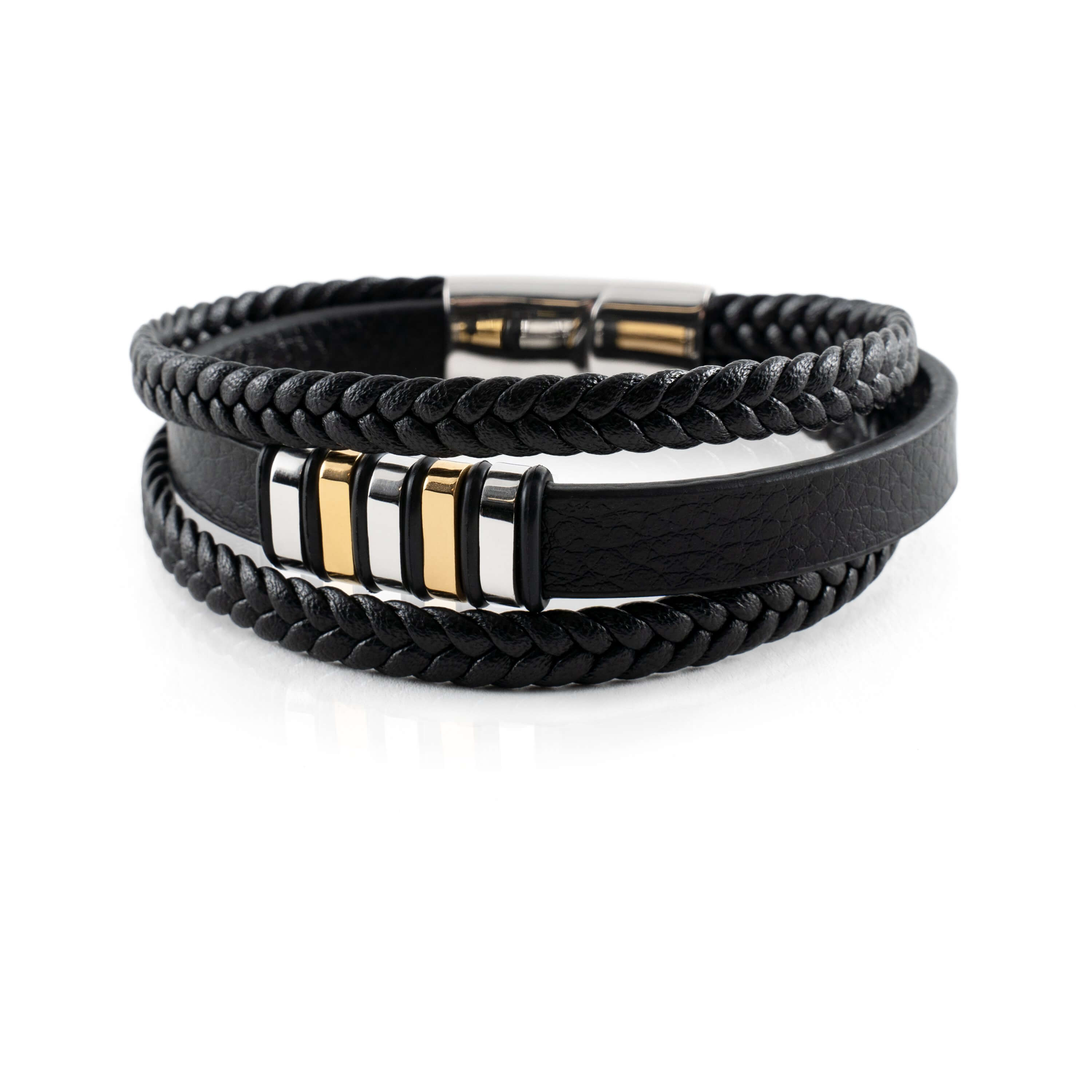 Stijlvolle Armbanden van Echt Leer voor Mannen