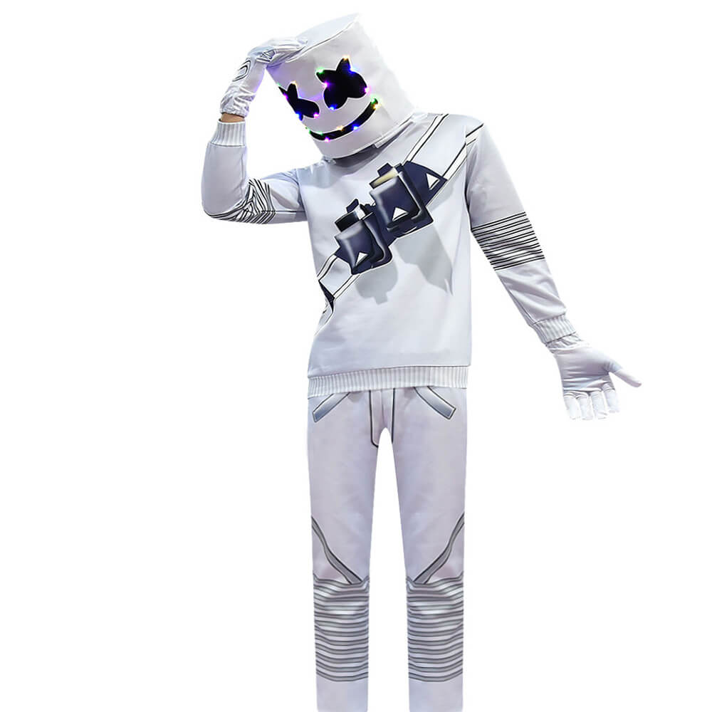 Kinderen Futuristisch Halloween Kostuum Trainingspak Hoodie Lange Mouw