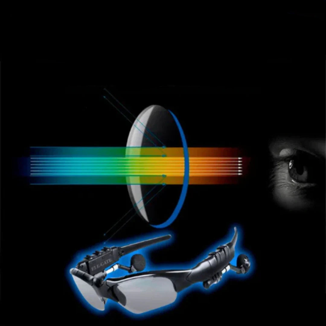 LuxAura Bluetooth Zonnebrillen | Stijlvolle brillen voor bellen en muziek