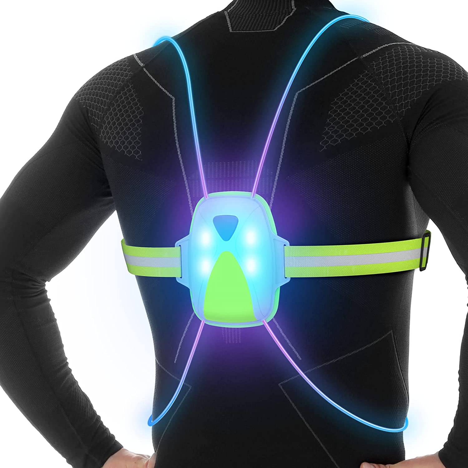 LED-veiligheidsvest voor hardlopers – ReflectSafe Lente 2025 Editie