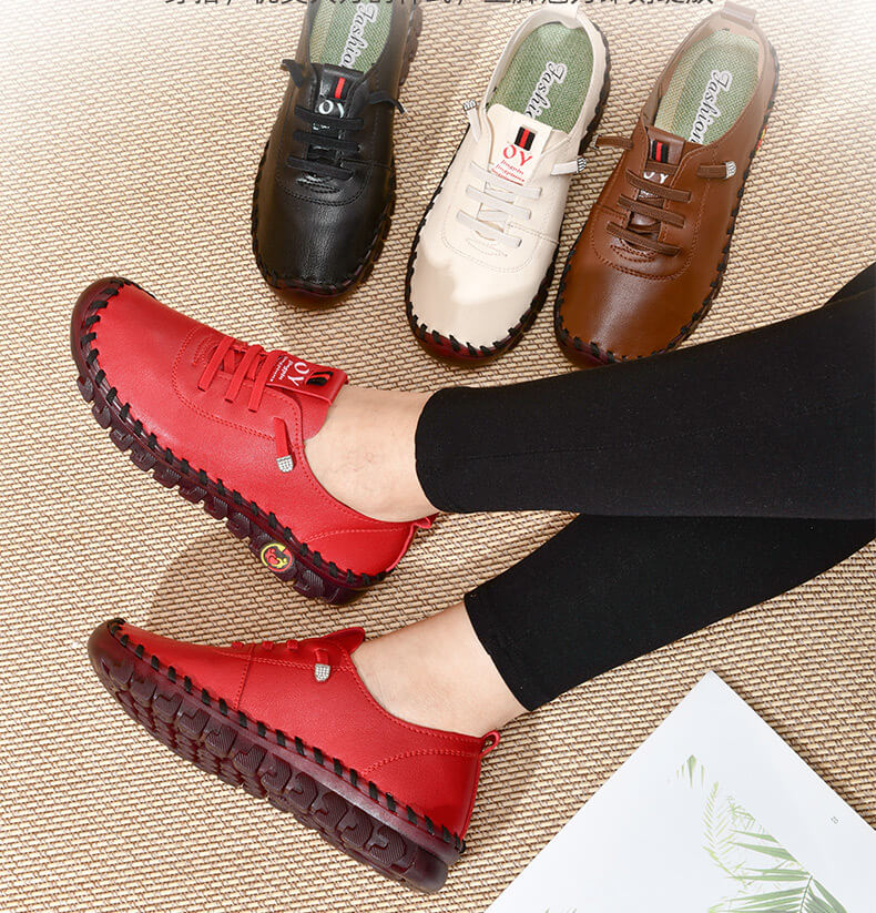 Comfortabele platte schoenen voor vrouwen