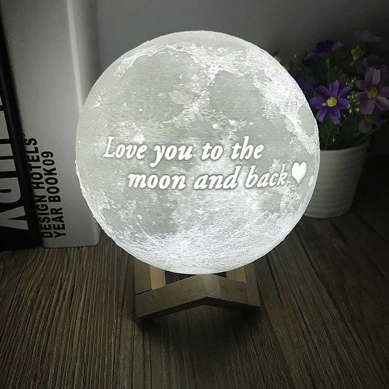 Moonlamp Pro - Gepersonaliseerde maanlamp voor een speciaal persoon