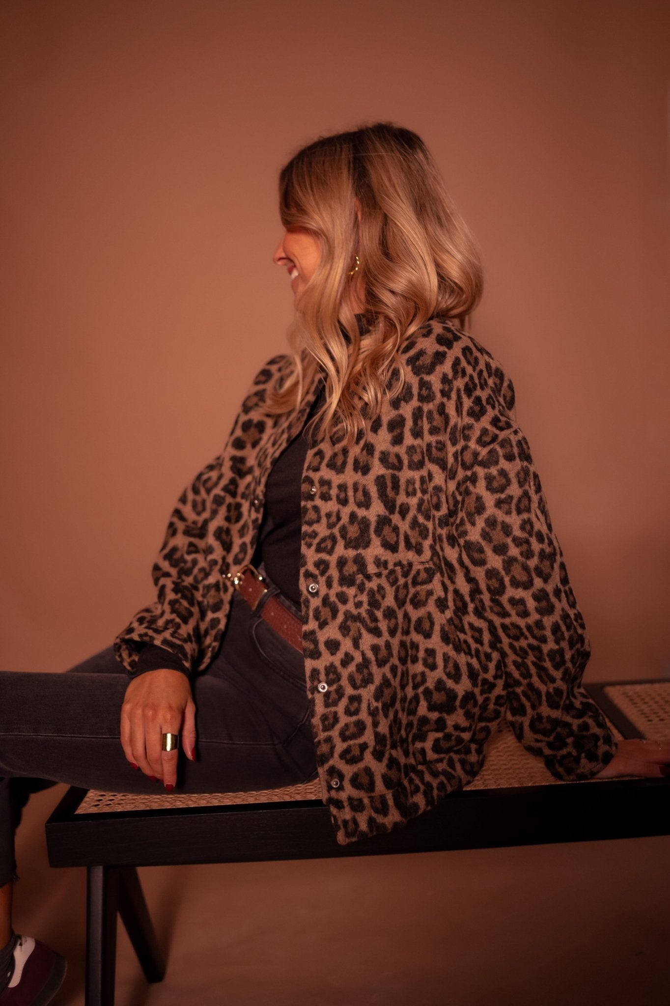 Susanne™ | Trendy Jas met Luipaardprint