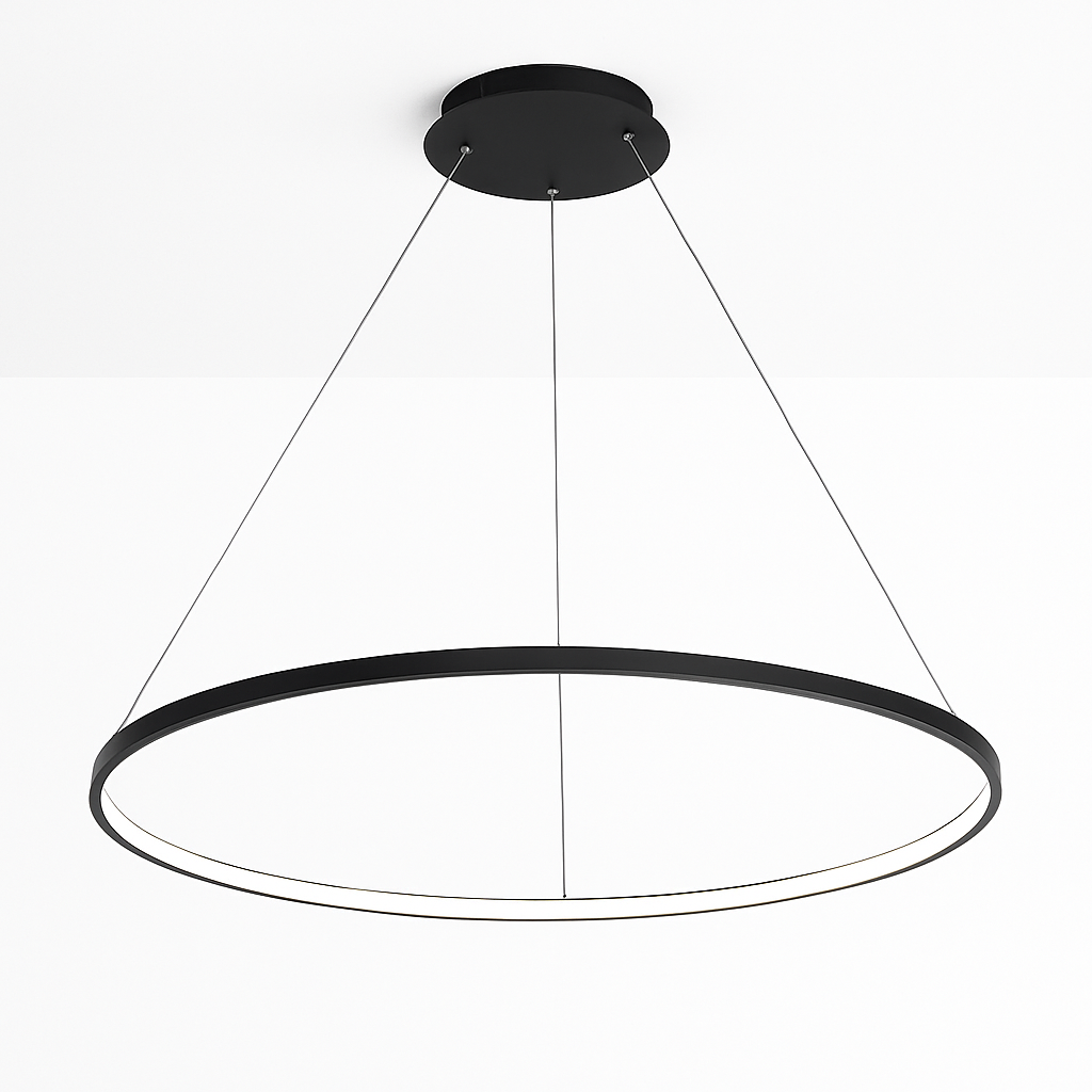 Design-Luster met LED-Hangringen Deco