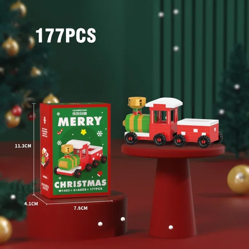 Kreatieve Bouwstenen Kerstfiguren - Plezier voor het hele gezin