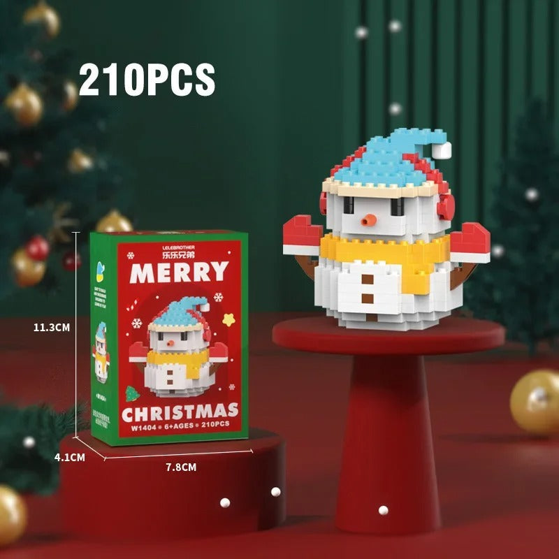 Kreatieve Bouwstenen Kerstfiguren - Plezier voor het hele gezin
