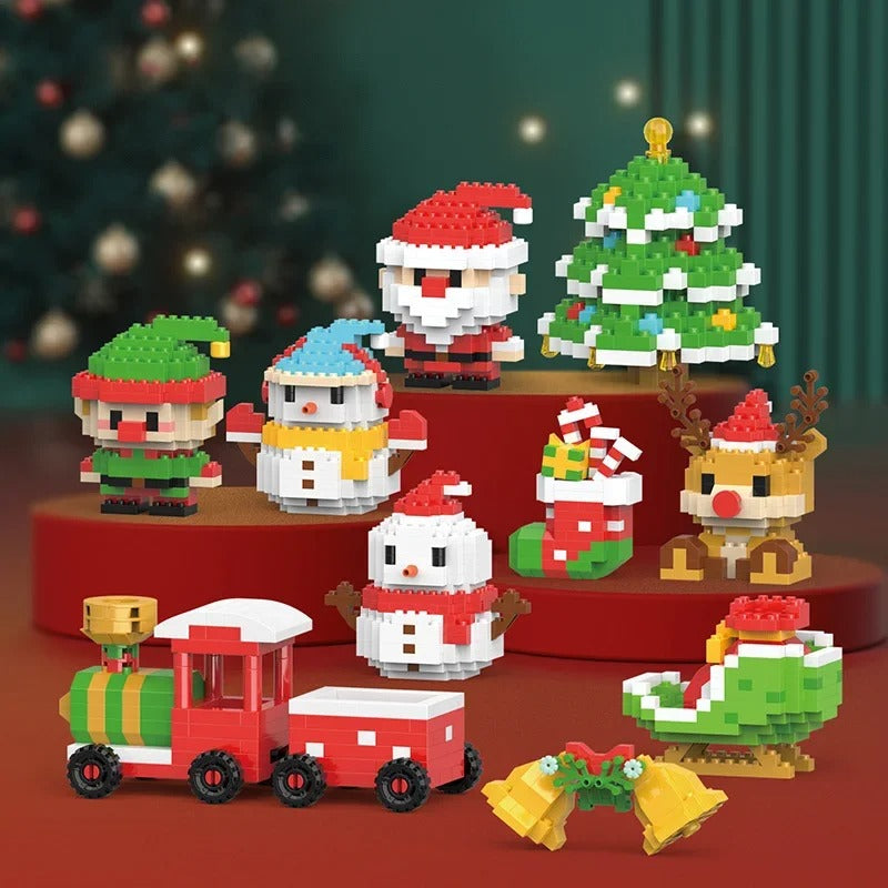 Kreatieve Bouwstenen Kerstfiguren - Plezier voor het hele gezin