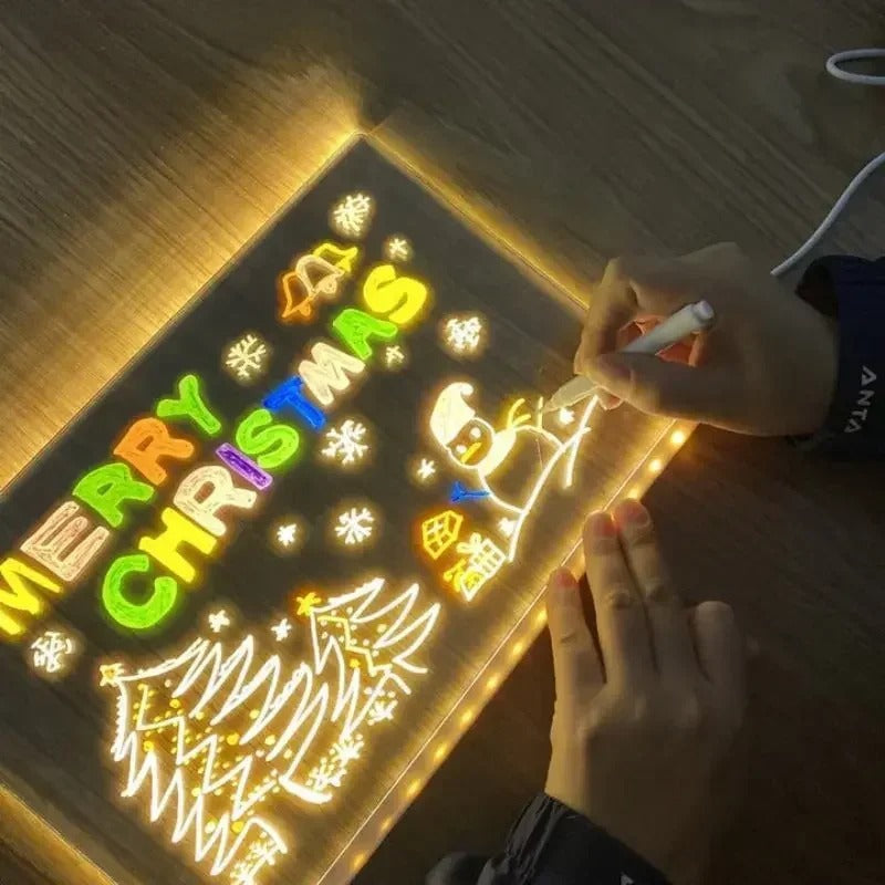 Verlichtbaar LED Tekenbord