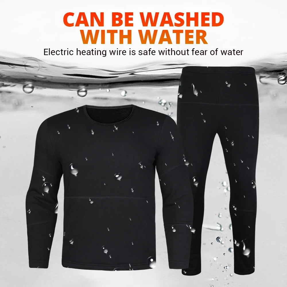 Verwarmende Onderkleding | Oplaadbare Thermo-Basislaag | Unisex