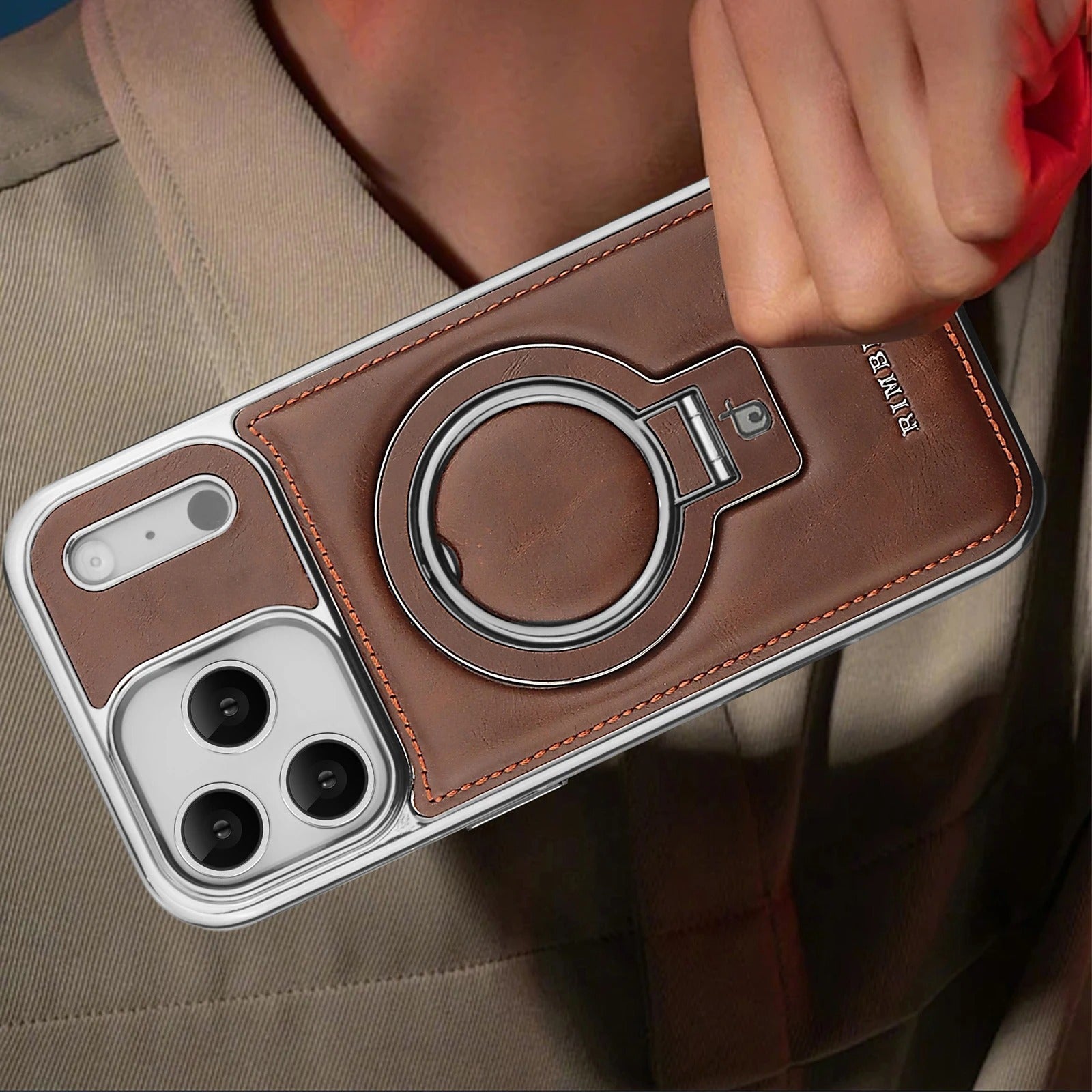 Norvex | Luxe Leren iPhone Hoes Premium Bescherming en Stijl