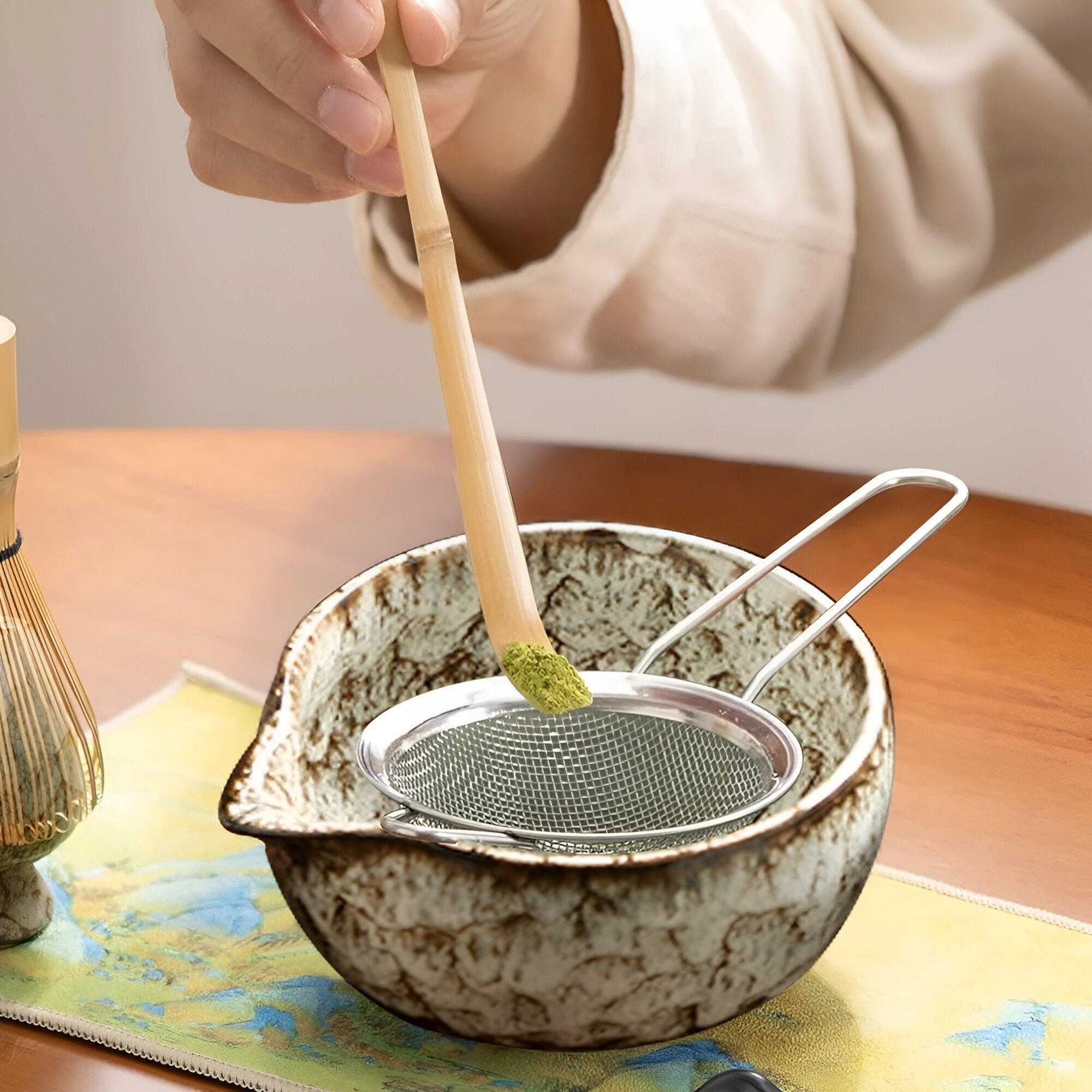 Matcha Keramiekset - Traditionele Theeceremonie | 6 Delen