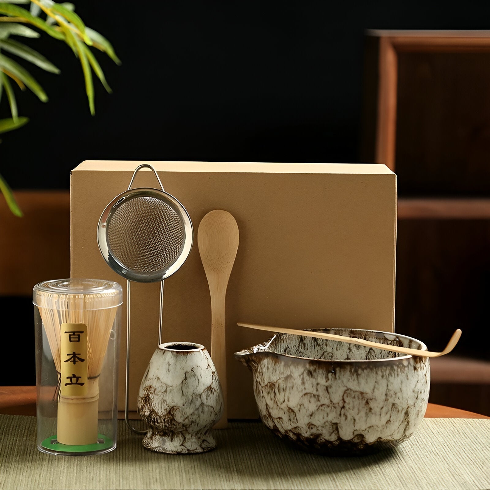 Matcha Keramiekset - Traditionele Theeceremonie | 6 Delen