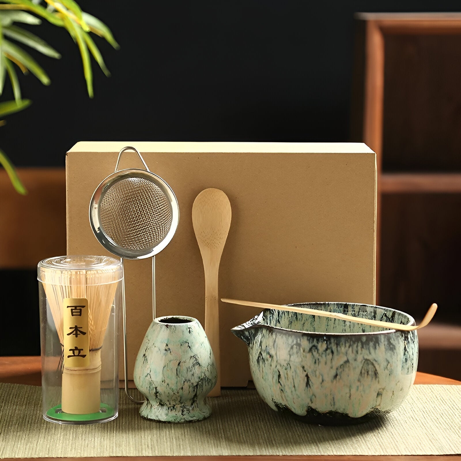 Matcha Keramiekset - Traditionele Theeceremonie | 6 Delen