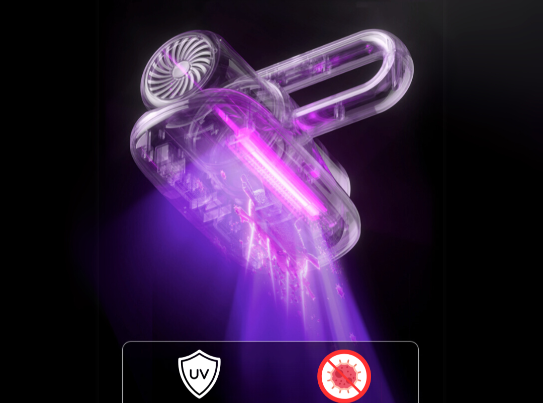 LuxeClean UV Stofzuiger | Verwijdert bacteriën en stof met stijl