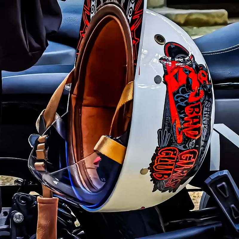 Motorfiets Baseballhelm - DOT-goedgekeurd