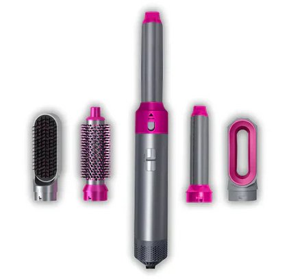 5-in-1 Stylingsborstel met Coanda-effect en ionische technologie voor drogen en krullen