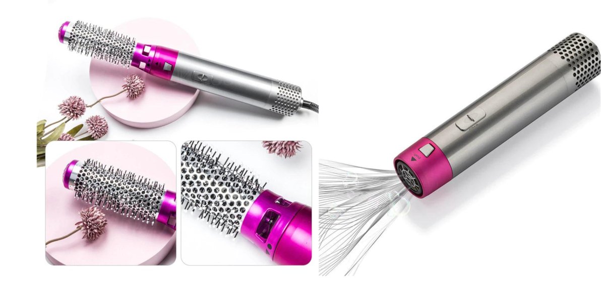 5-in-1 Stylingsborstel met Coanda-effect en ionische technologie voor drogen en krullen