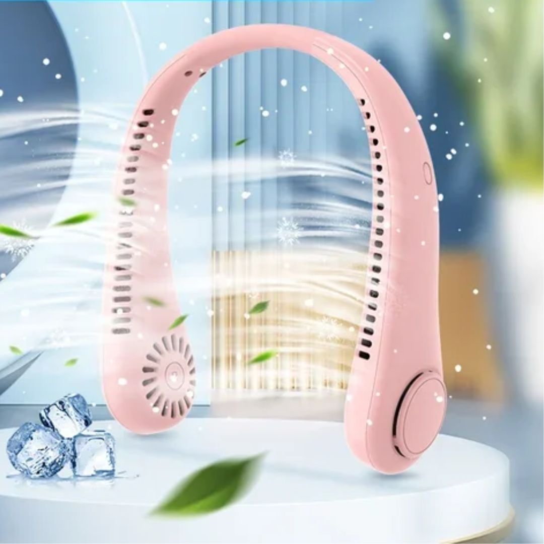 BreezeNeck | draagbare bladenloze nekventilator
