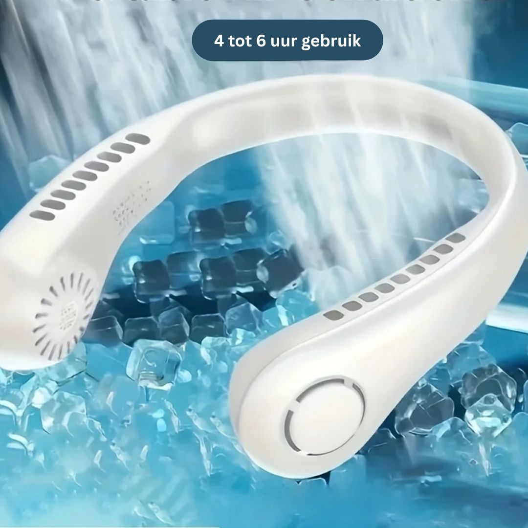 BreezeNeck | draagbare bladenloze nekventilator
