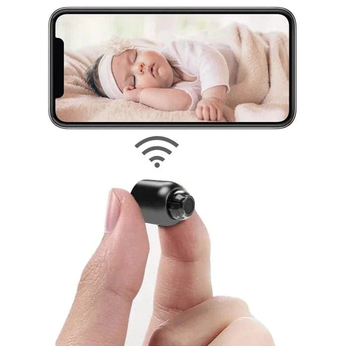 Kleine draadloze nachtcamera voor huisbeveiliging