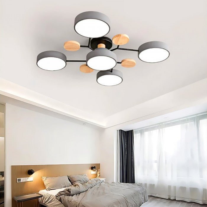 Scandinavische Plafondlamp – Vertakt Design, Stijlvol & Duurzaam met LED-technologie