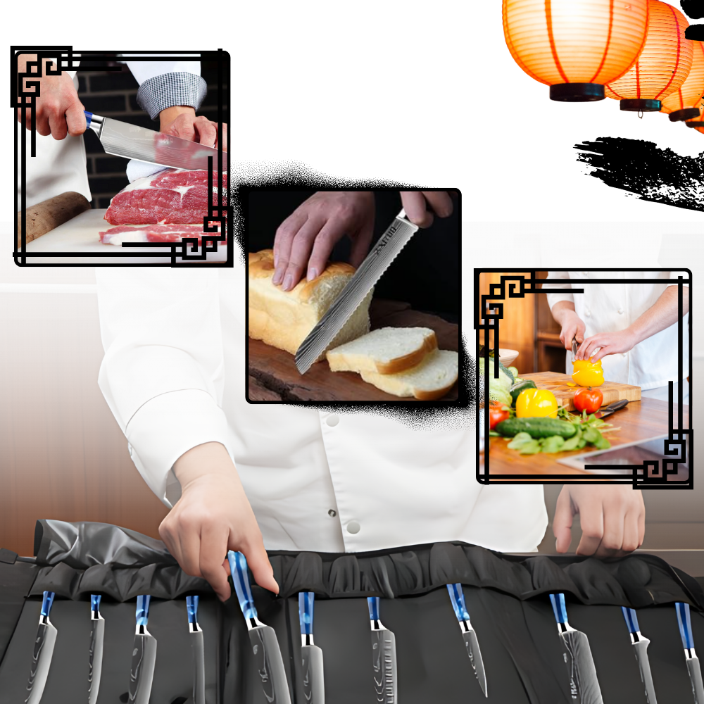 Atlantische Blauwe Japanse Messen