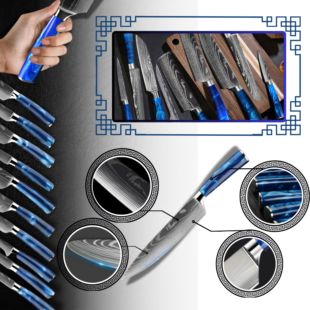 Atlantische Blauwe Japanse Messen