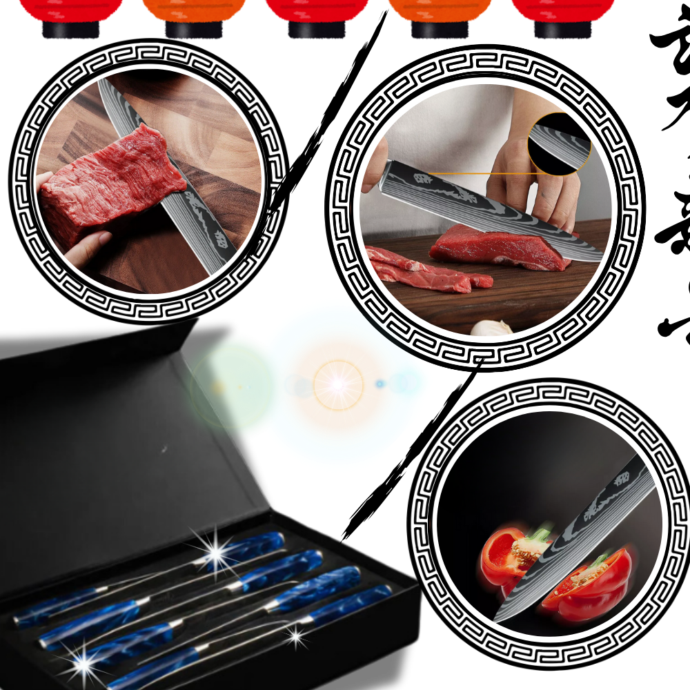 Atlantische Blauwe Japanse Messen