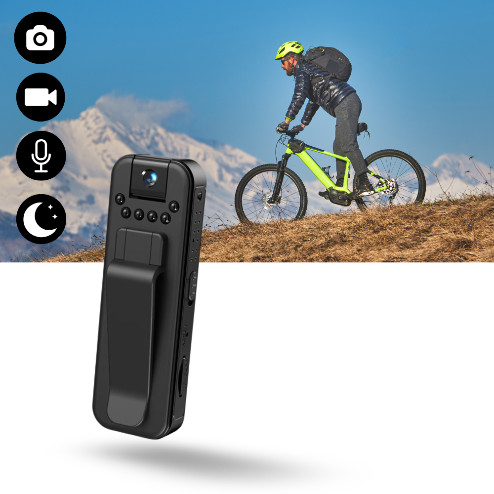 OTG Compatibele Draadloze Vlog Bodycamera