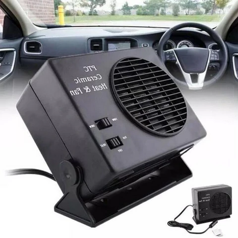 12V Autoverwarming 150W/300W – Keramische Autoheater & Ventilatorkachel