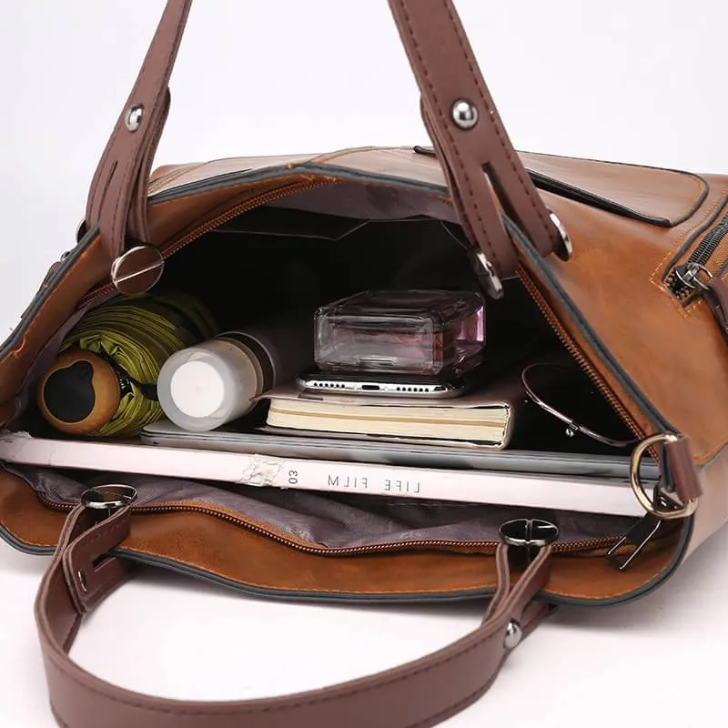 Elegante Lederen Tas